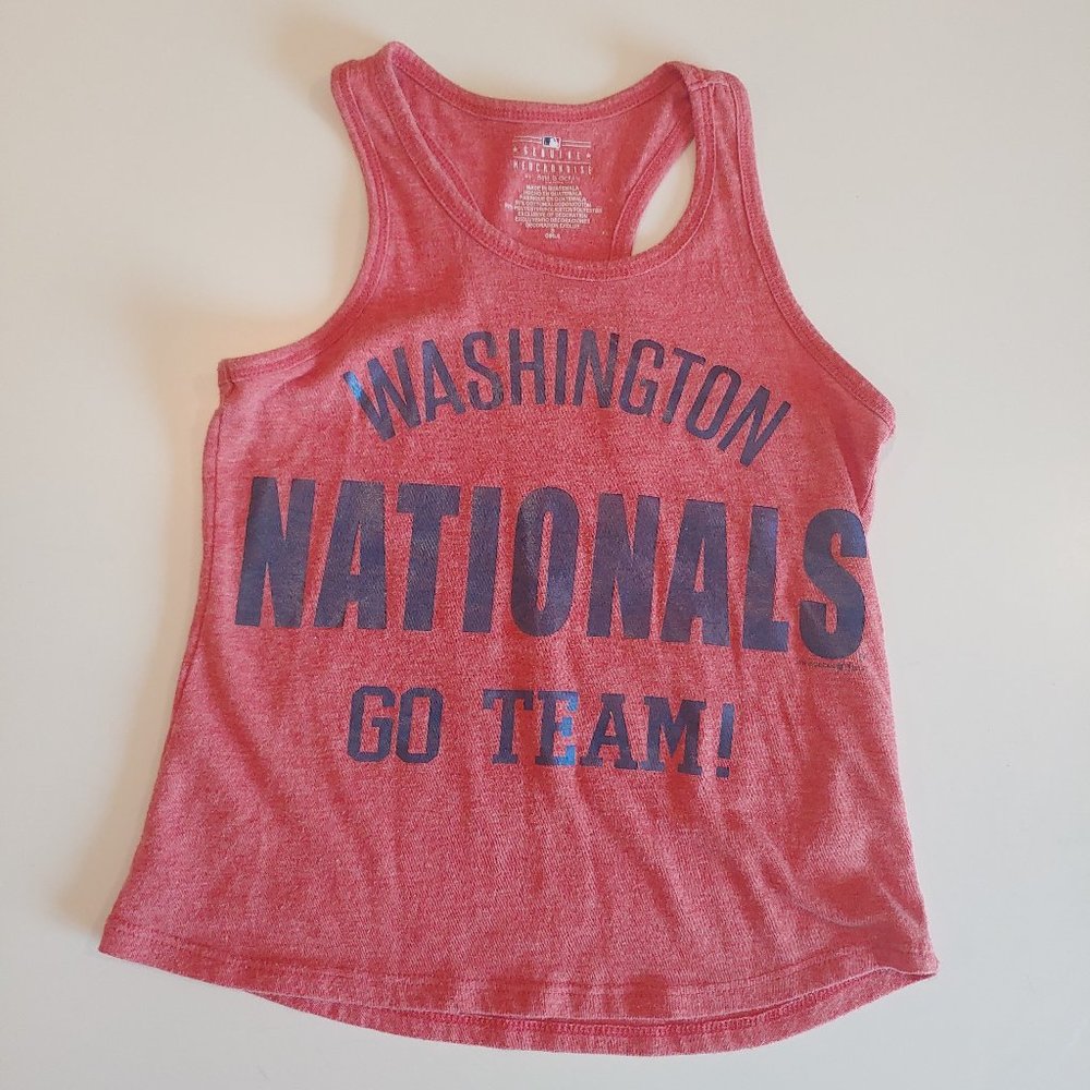 MLB | Washington Nationals Racerback Tank Top | Girls S